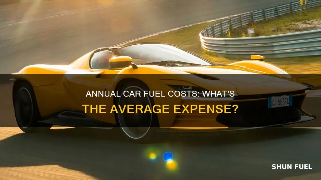 what is average annual cost of car fuel