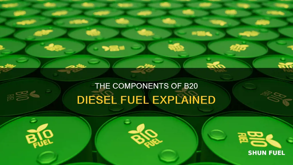 what is b20 diesel fuel made of