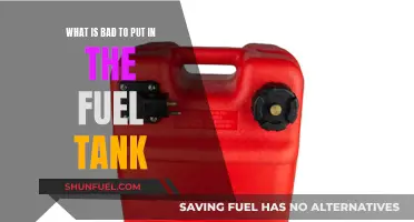 Fuel Tank Fails: What Not to Put Inside