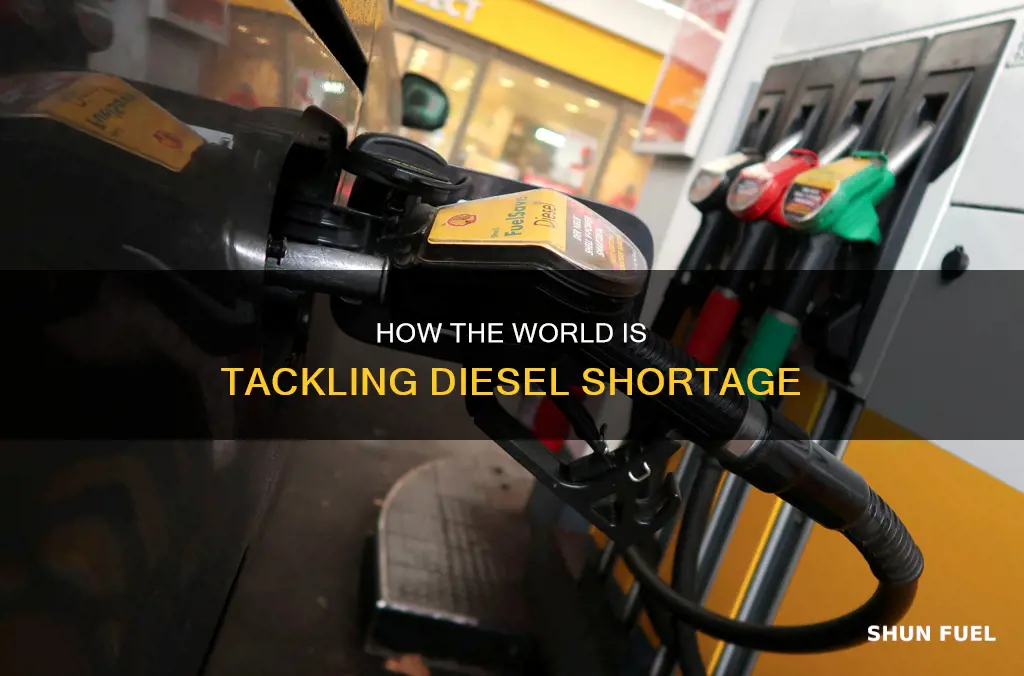 what is being done about the diesel fuel shortage