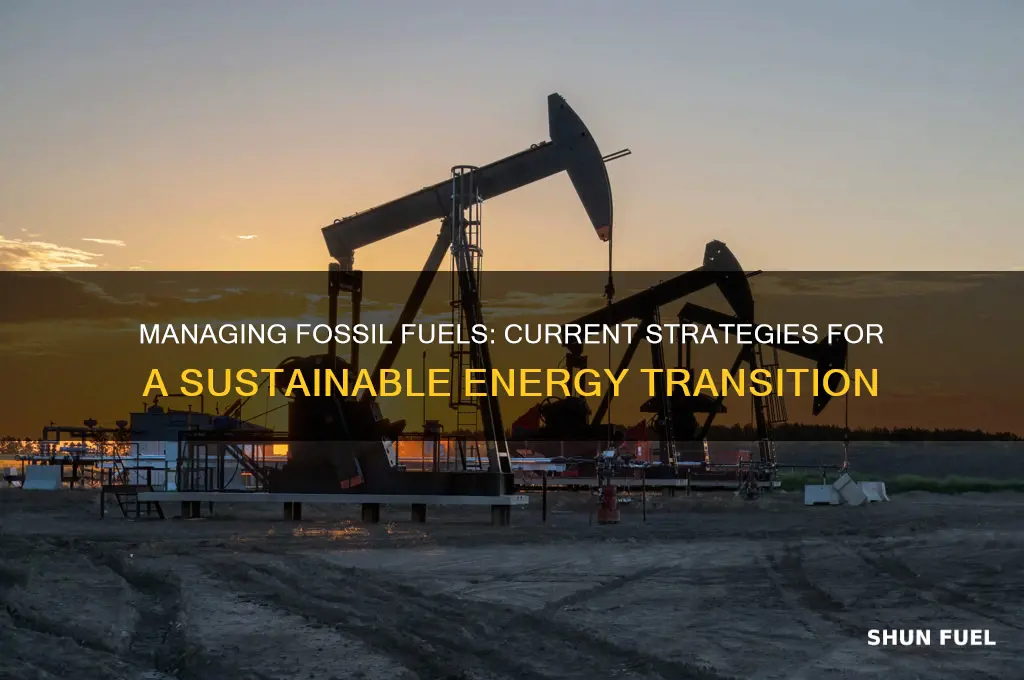 what is being done to manage fossil fuels