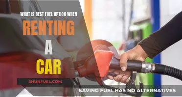 Best Fuel Options for a Rental Car
