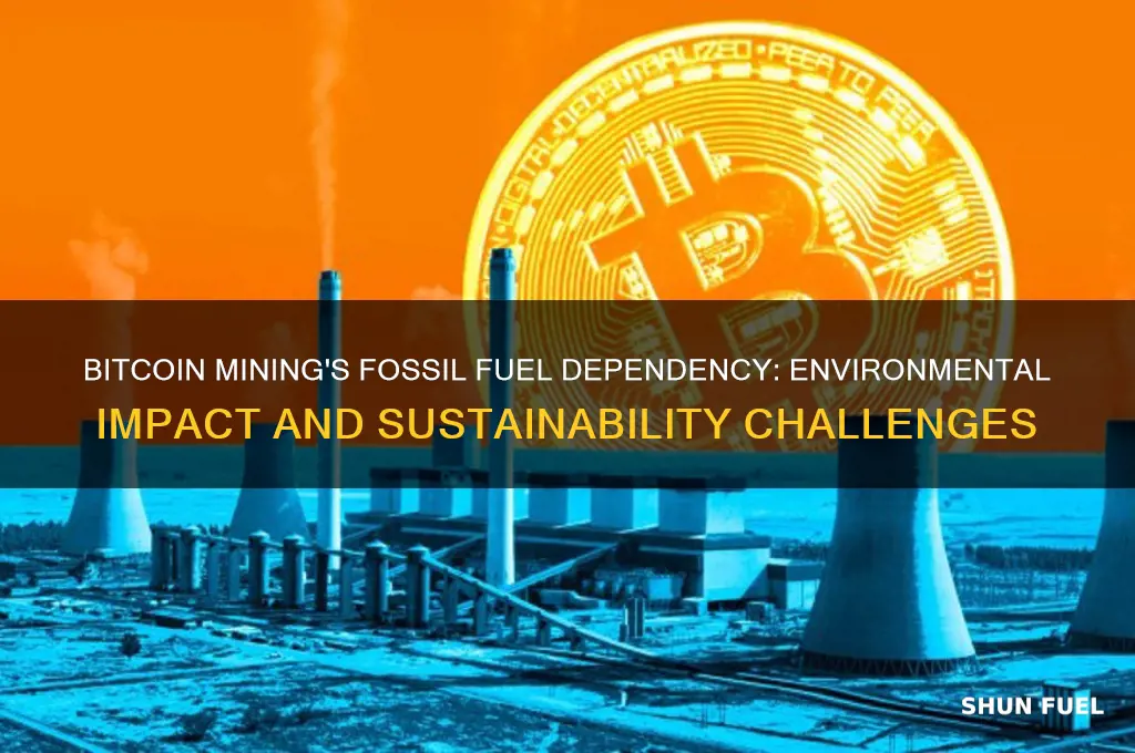 what is bitcoin mining and fossil fuels