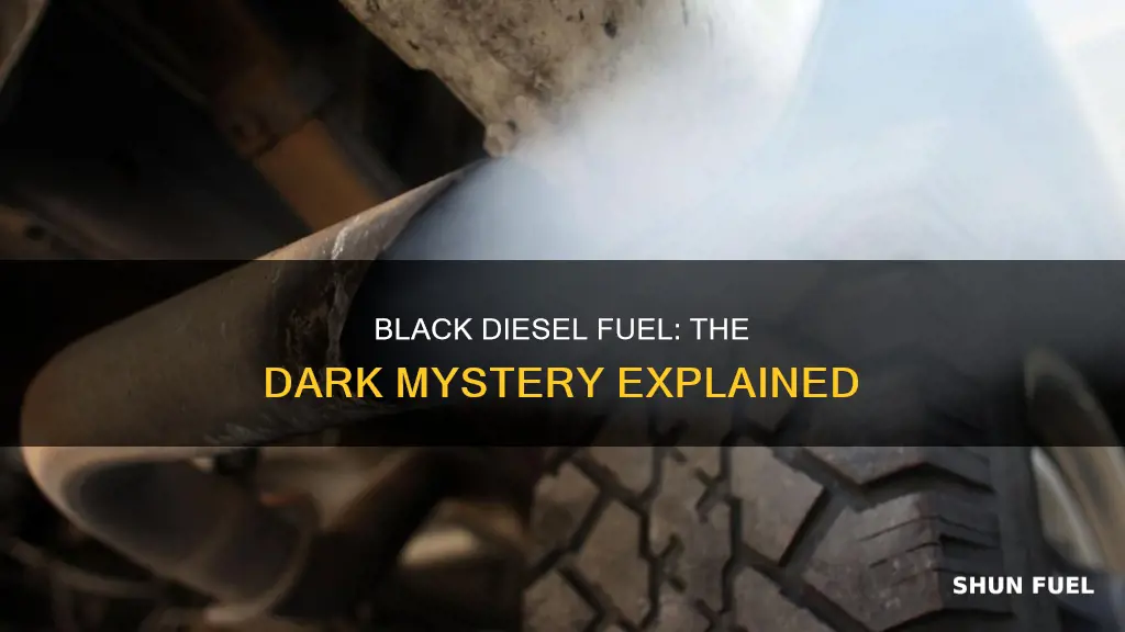 what is black diesel fuel