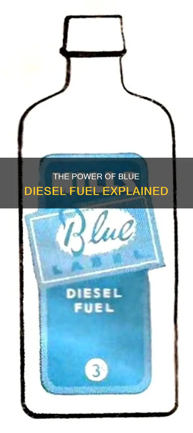 what is blue diesel fuel