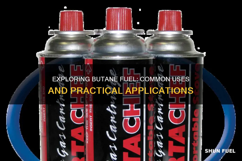 what is butane fuel used for
