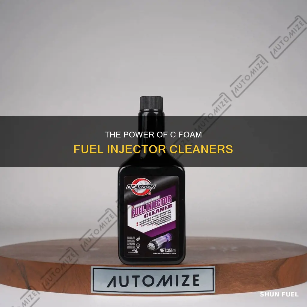 what is c foam fuel injector cleaner