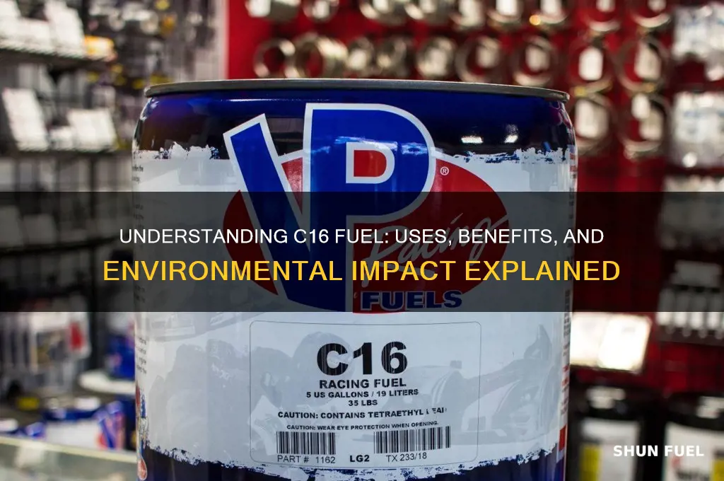 what is c16 fuel