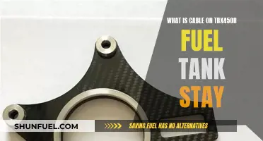 Exploring the TRX450R Fuel Tank Cable Stay