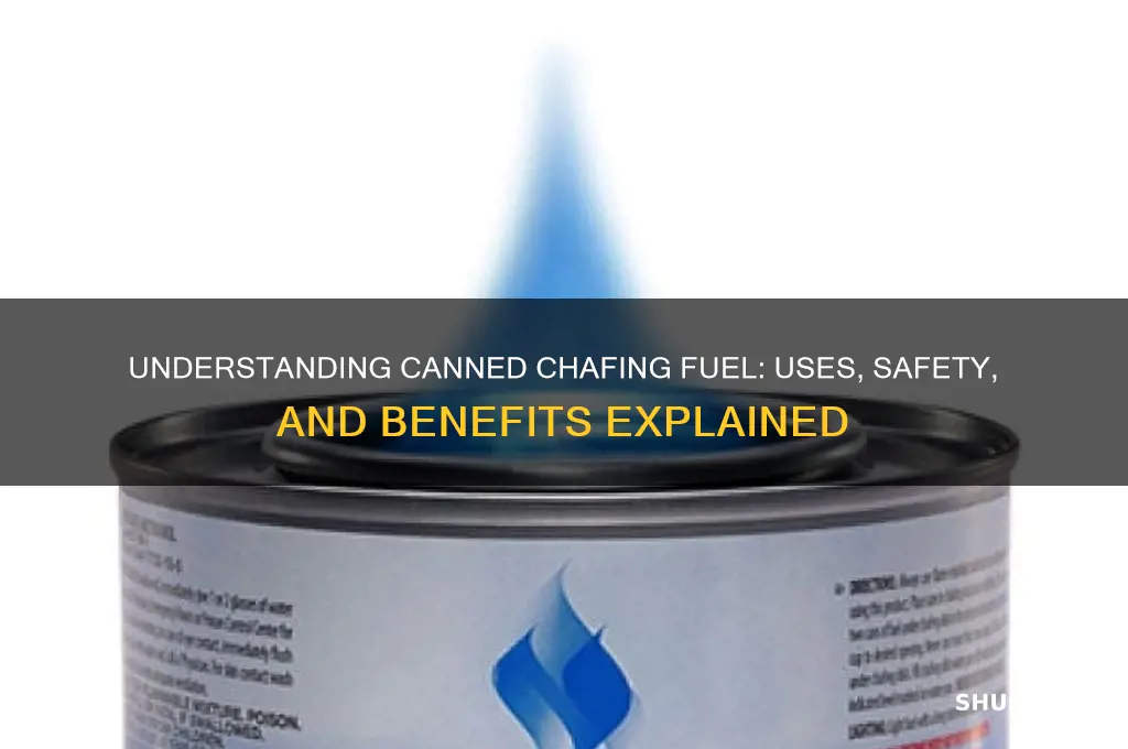 what is canned chafing fuel