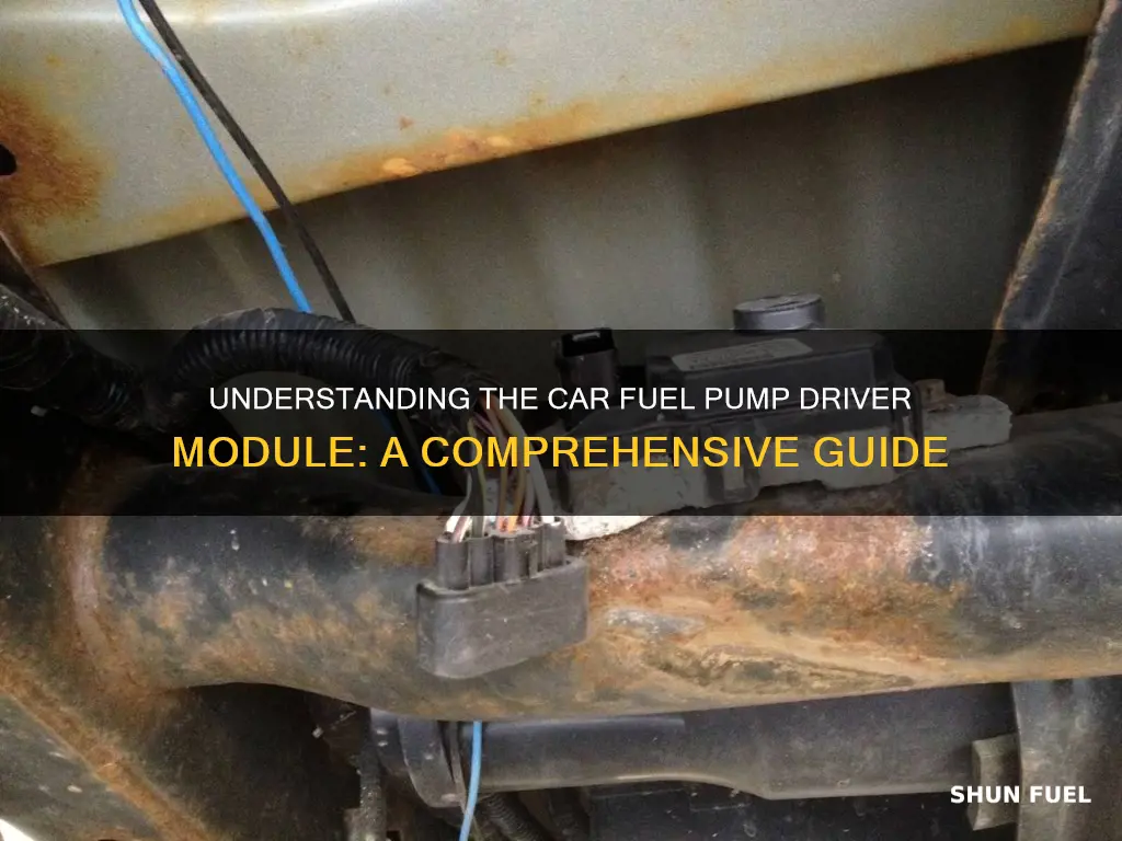 what is car fuel pump driver module