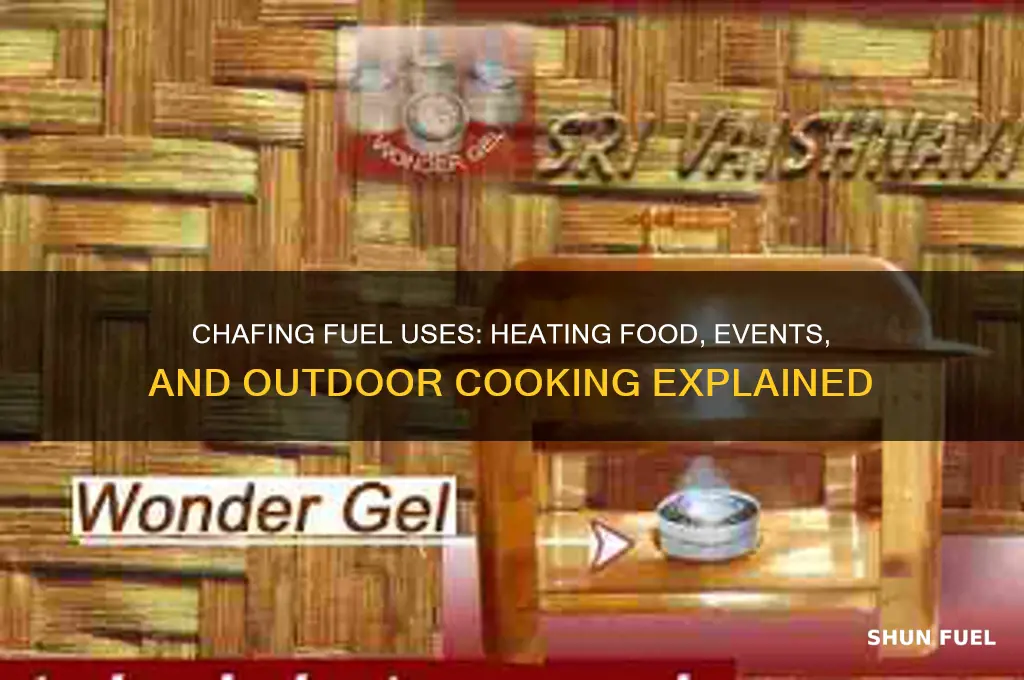 what is chafing fuel used for
