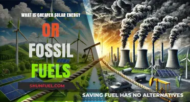 Solar Energy vs. Fossil Fuels: Which Power Source Costs Less?