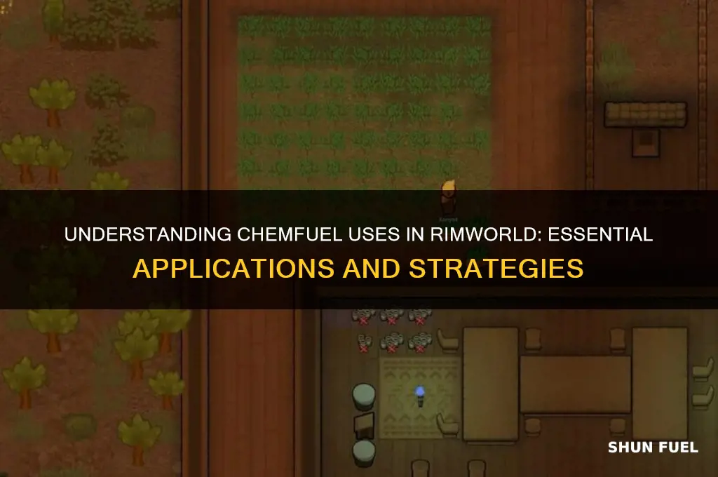 what is chem fuel used for rimworld
