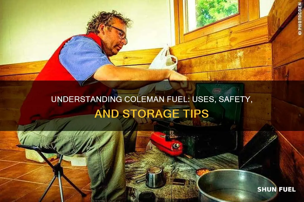 what is coleman fuel