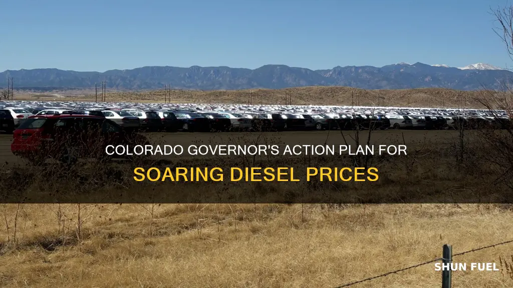 what is colorados govonor doing about rising diesel fuel cost