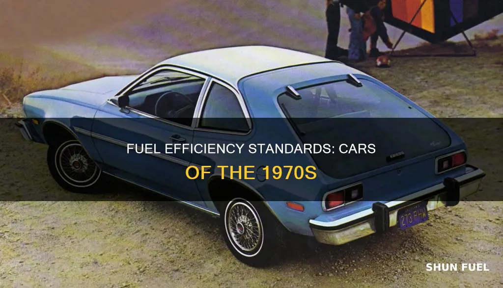 what is considered a fuel efficient car in the 1970s
