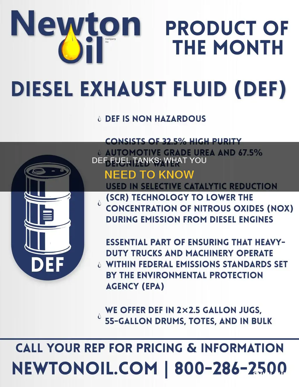 what is def fuel tank