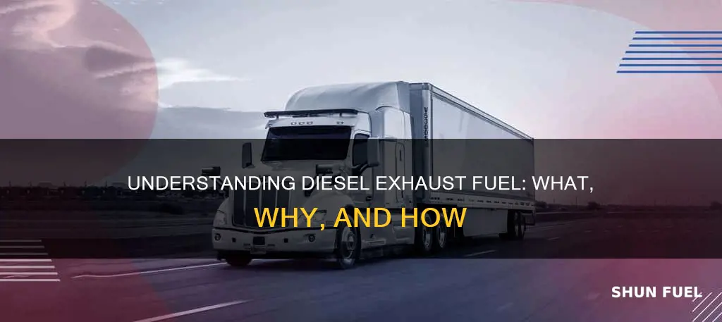 what is diesel exhaust fuel