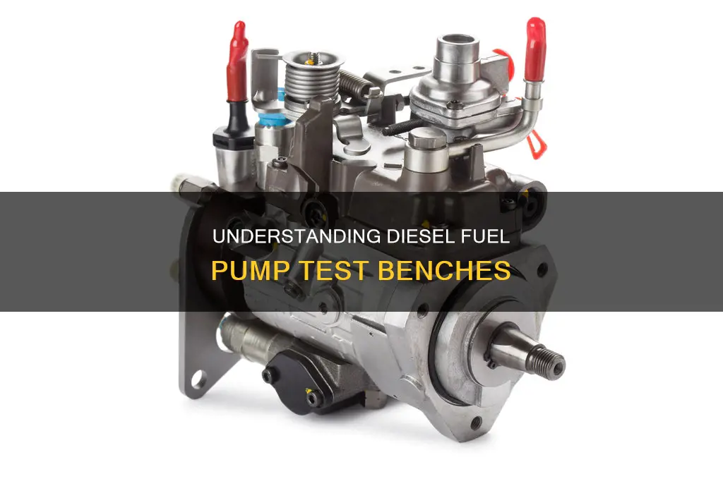what is diesel fuel pump test bench