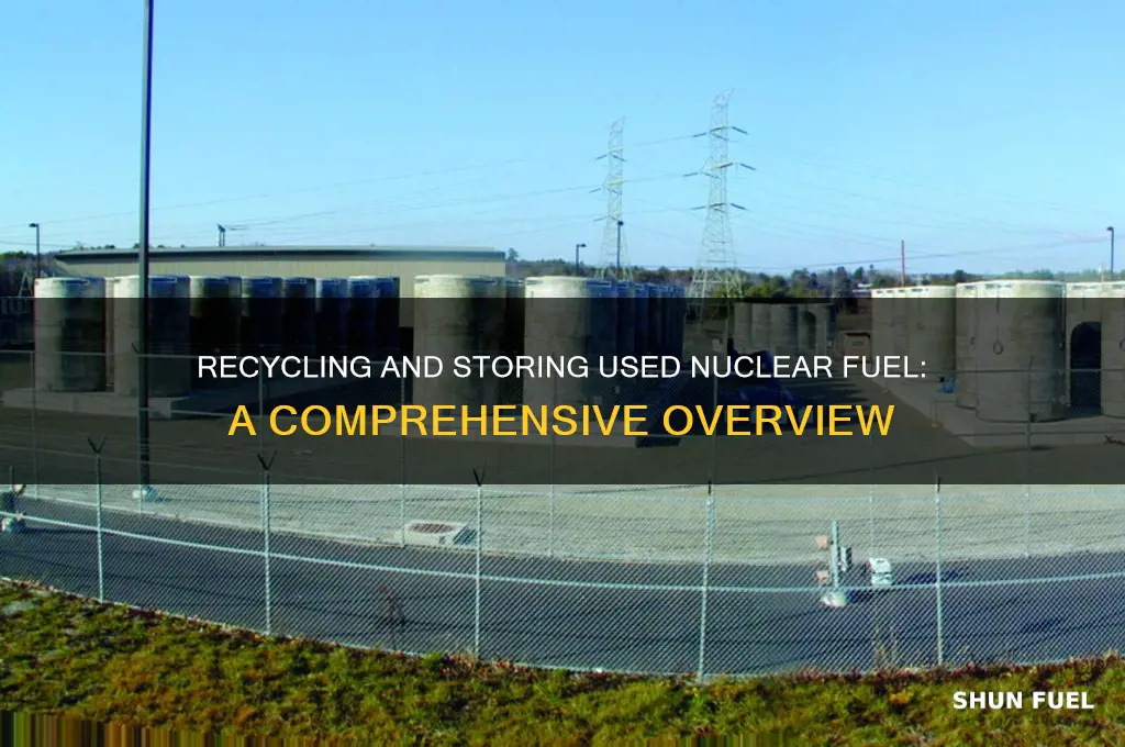 what is done with used nuclear fuel