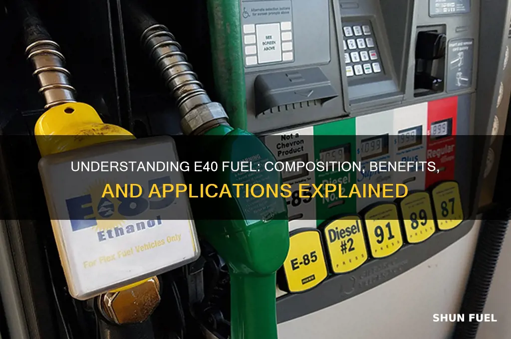 what is e40 fuel