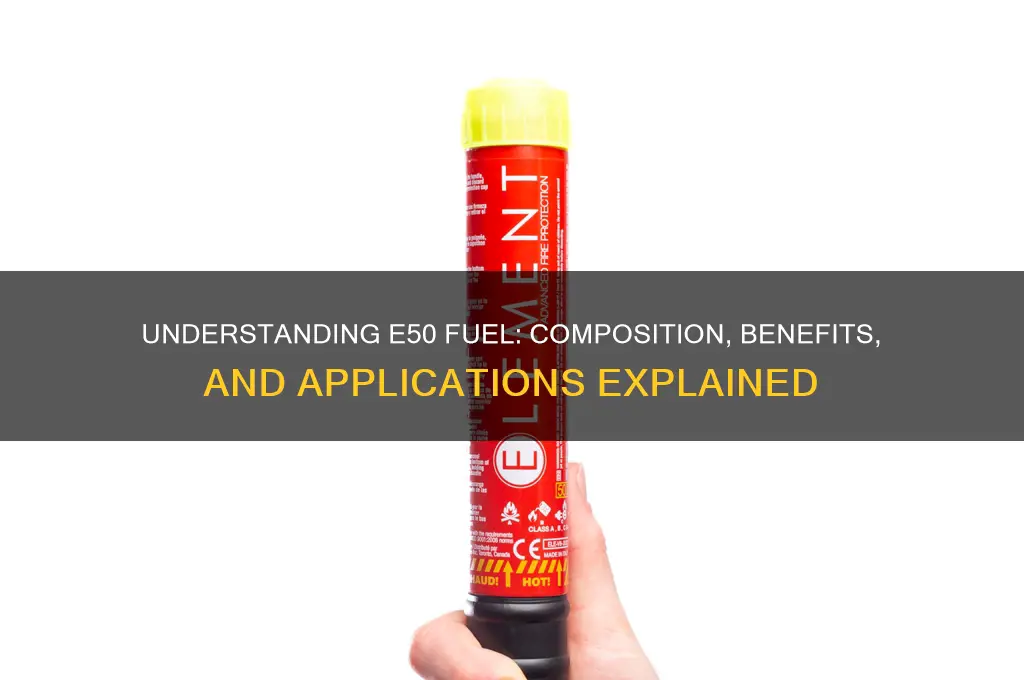 what is e50 fuel