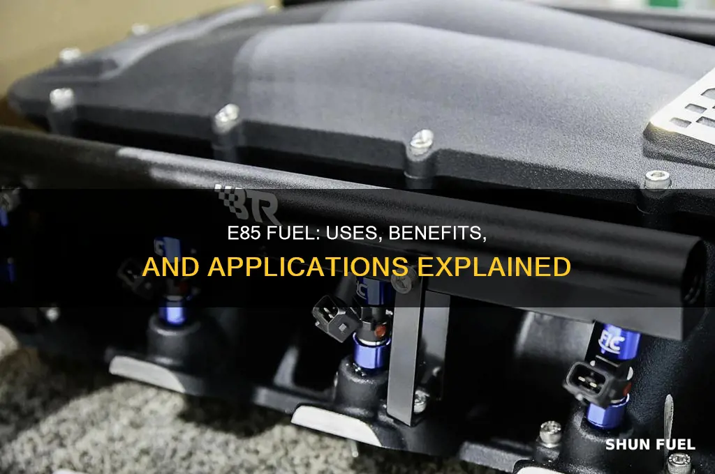 what is e85 fuel used for