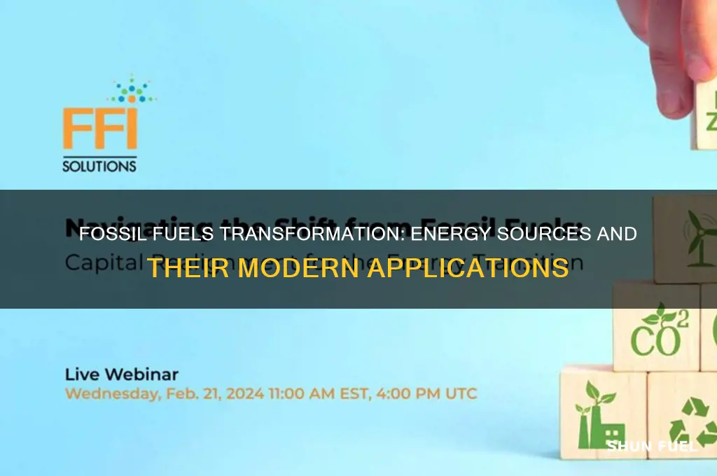 what is fossil fuels transferred into