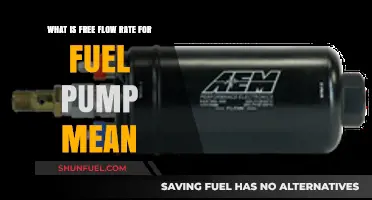 Understanding Free Flow Rate in Fuel Pumps: A Comprehensive Guide