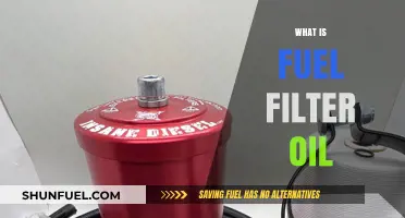 Fuel Filter Oil: What You Need to Know