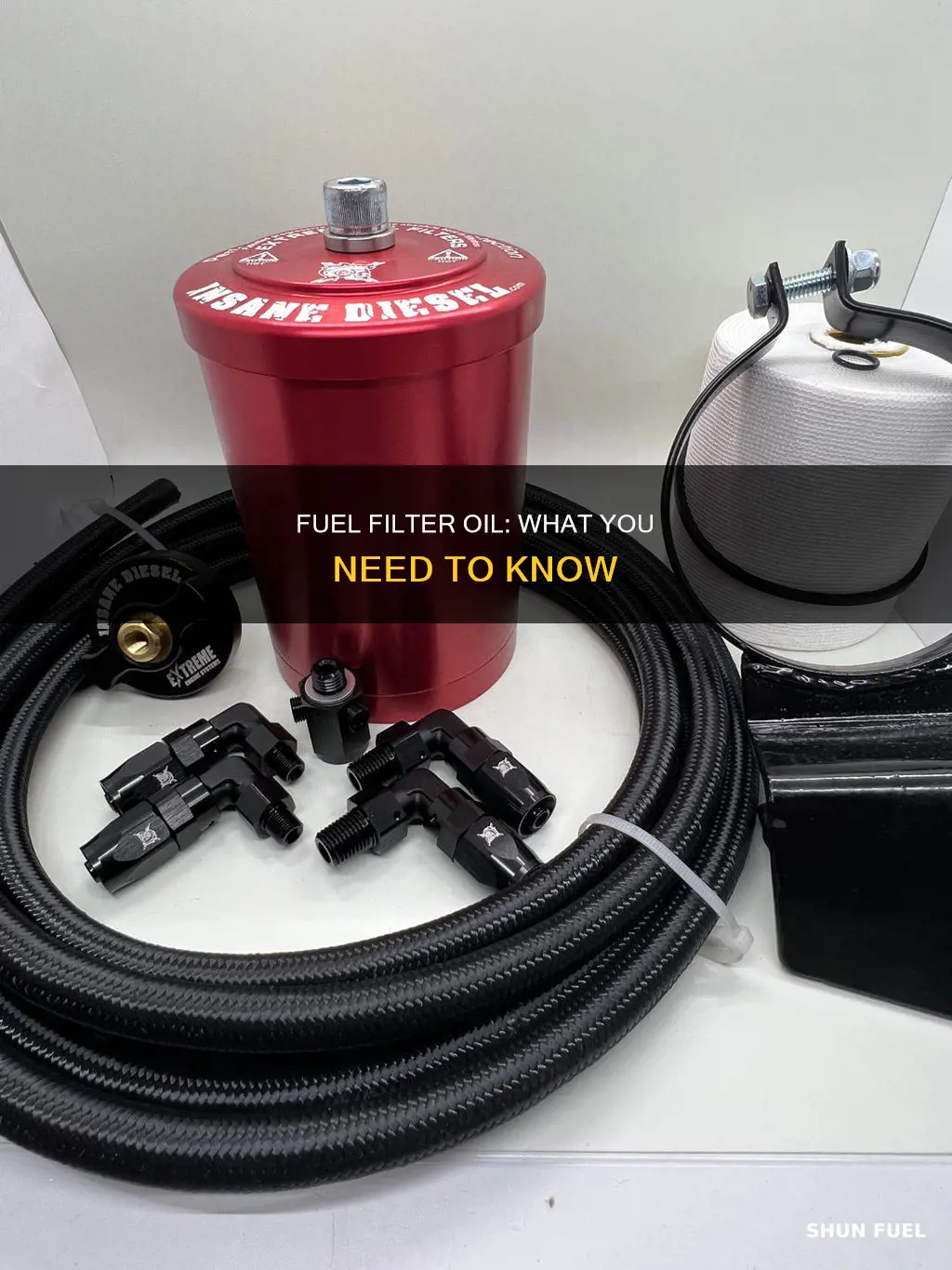 what is fuel filter oil