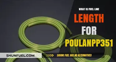 Poulan PP3516AVX Fuel Line Length: Expert Guide