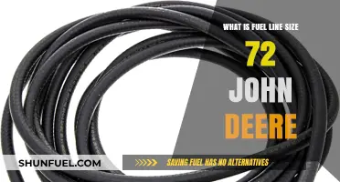 John Deere Fuel Line Size 72: What You Need to Know