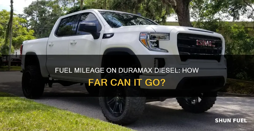 what is fuel mileage on duramax diesel