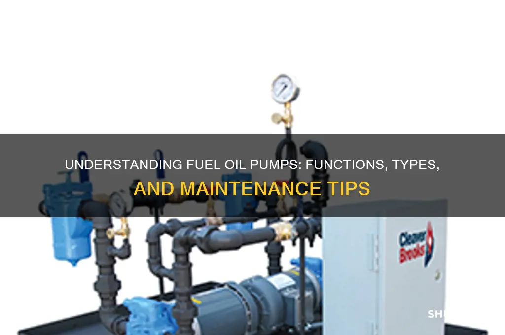 what is fuel oil pump