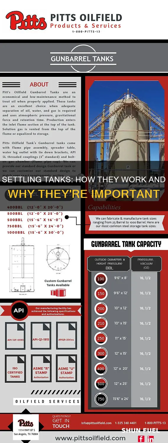 what is fuel oil settling tank