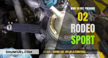 Understanding Fuel Pressure in 02 Rodeo Sport Vehicles