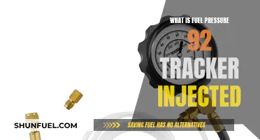 Understanding Fuel Pressure: 92 Tracker Injected Vehicles Explained