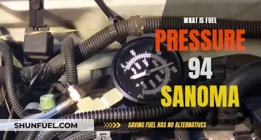 Understanding Fuel Pressure in the 94 Sanoma: Performance and Maintenance