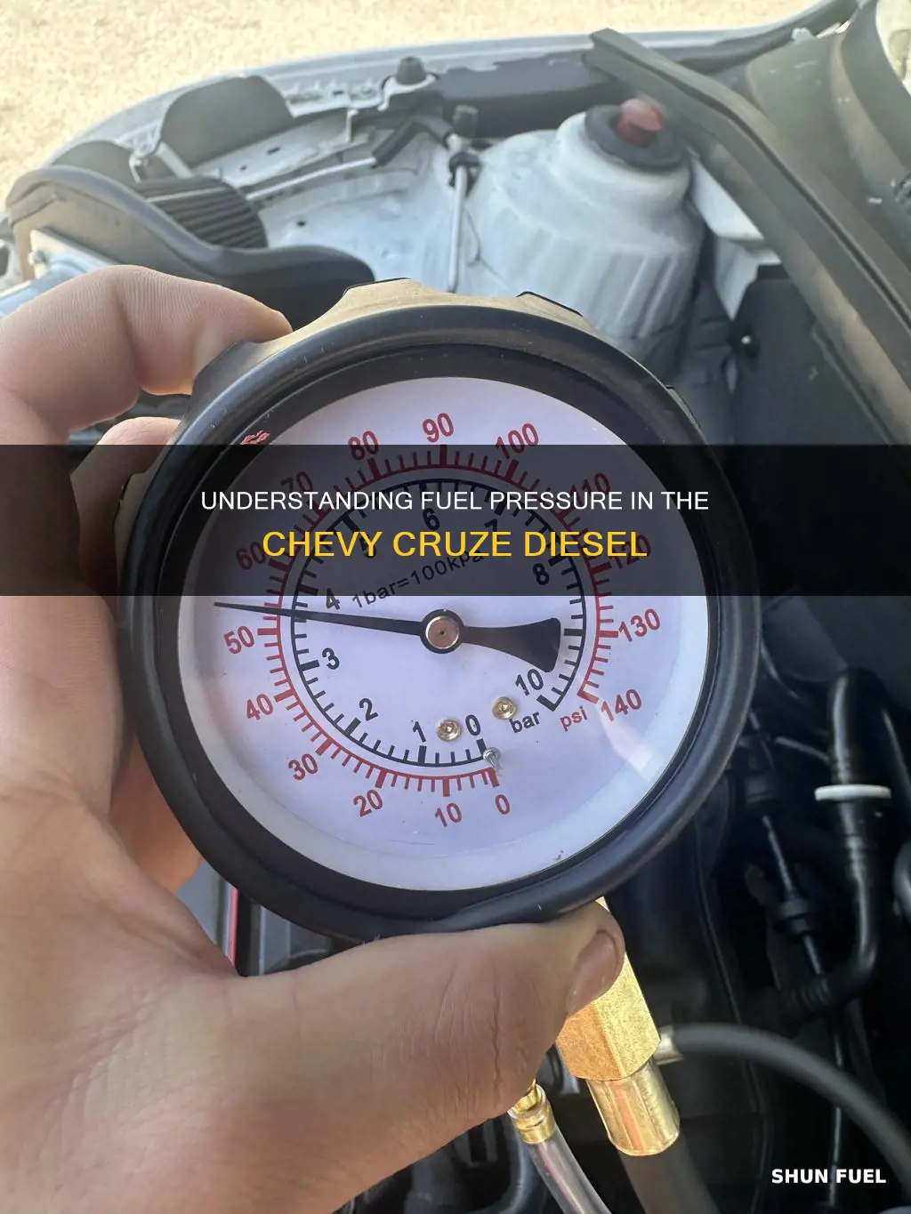 what is fuel pressure chevy cruze diesel