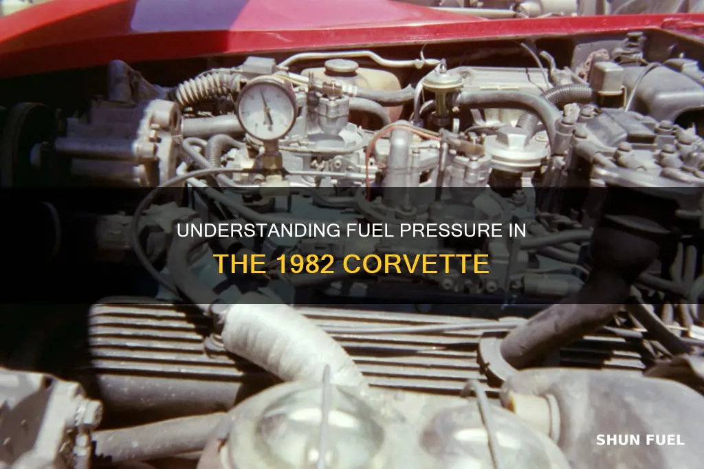 what is fuel pressure on 1982 corvette