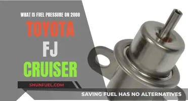 Understanding Fuel Pressure in the 2008 Toyota FJ Cruiser