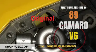 Understanding Fuel Pressure in Your 89 Camaro V6