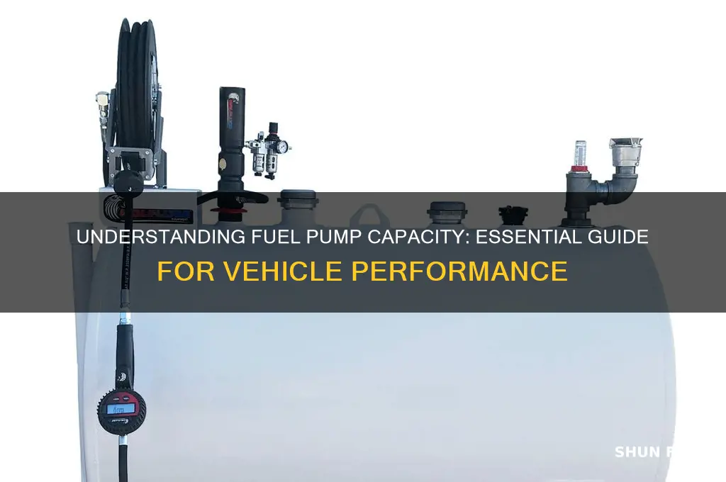 what is fuel pump capacity