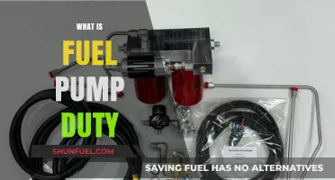 Understanding Fuel Pump Duty: Essential Functions and Importance Explained