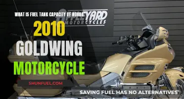 Honda Goldwing 2010: Fuel Tank Capacity Explained