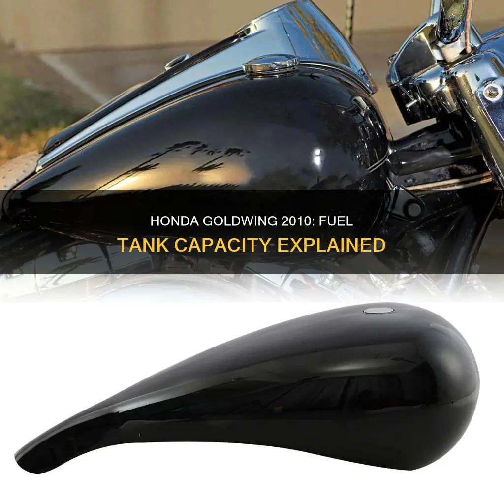 what is fuel tank capacity of honda 2010 goldwing motorcycle