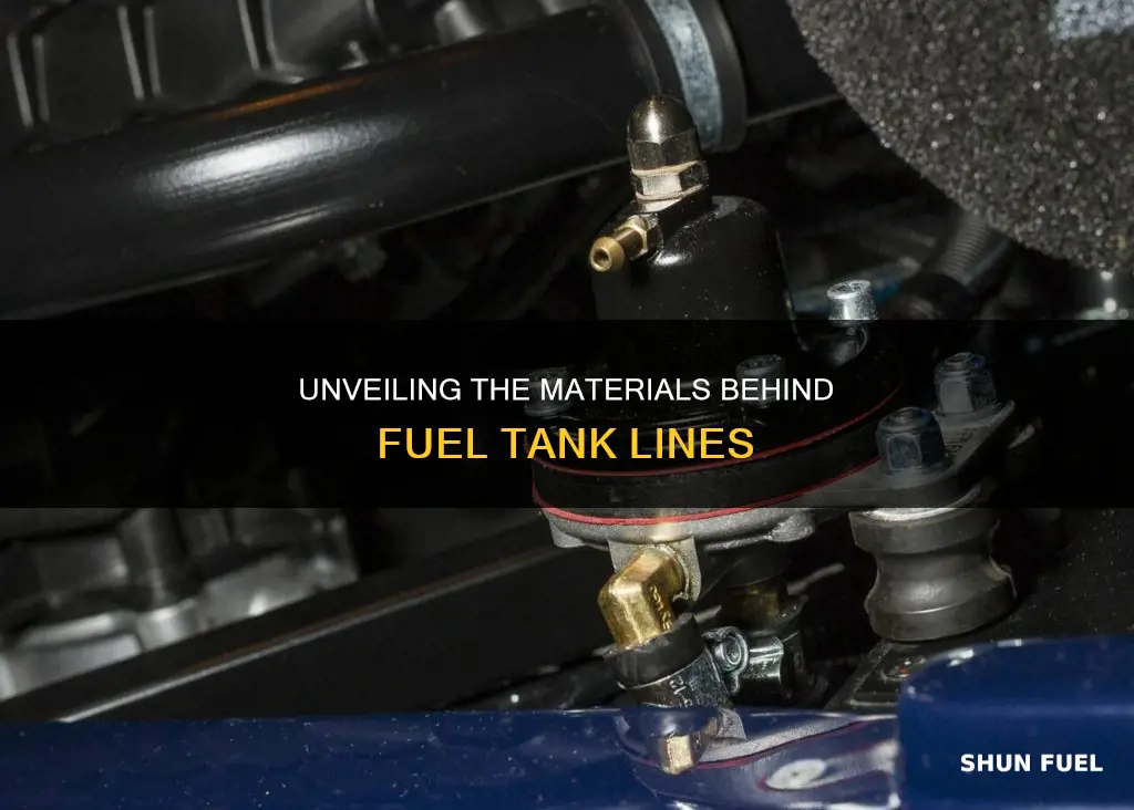 what is fuel tank lines made from