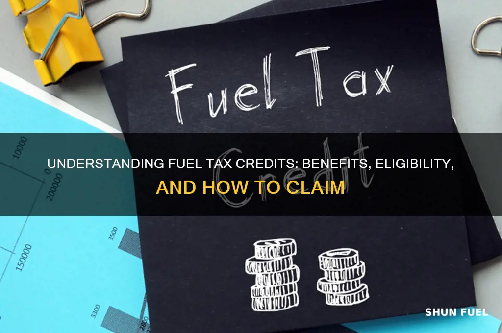 what is fuel tax credit